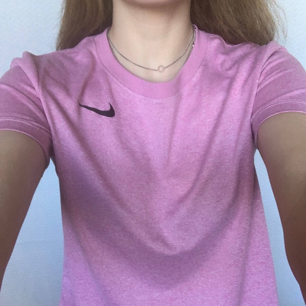 nike pink athletic top